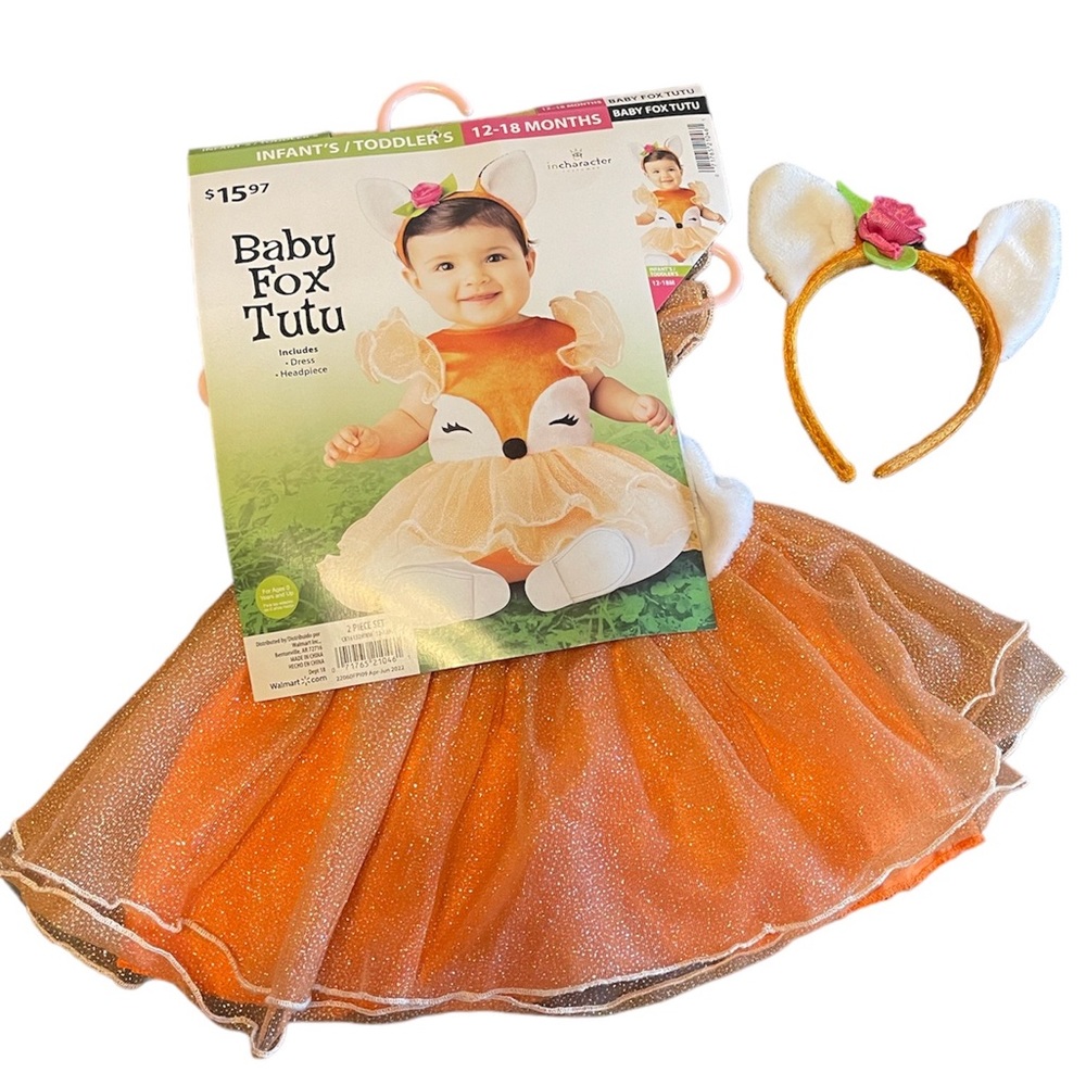 Baby fox costume sz. 12-18 months!